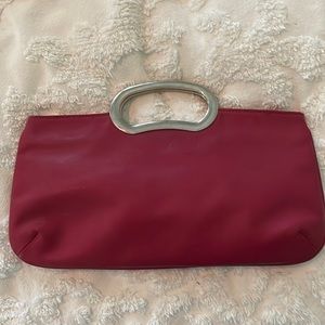 NY&C red clutch purse